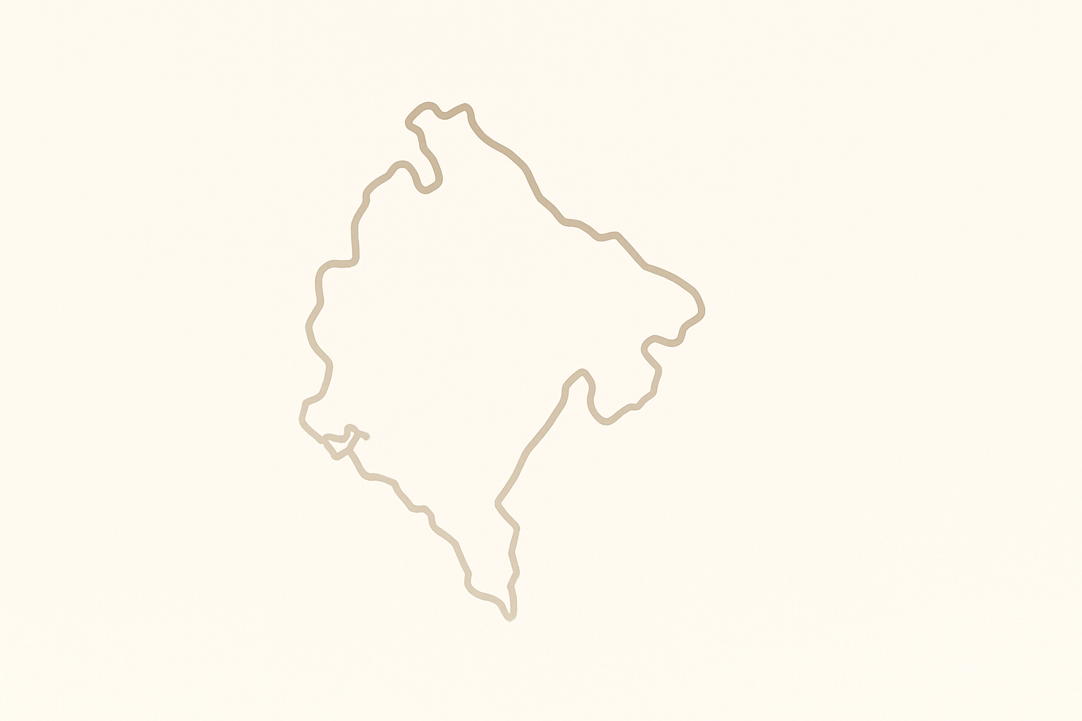 destinations au Montenegro
