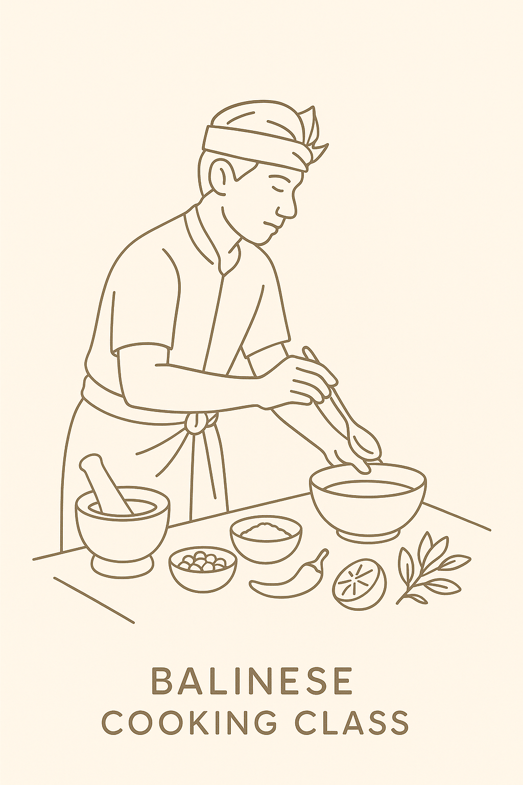 Cours de cuisine balinaise