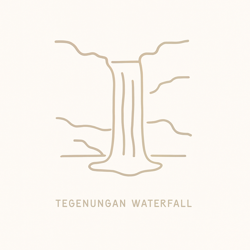 Découverte de la cascade de Tegenungan