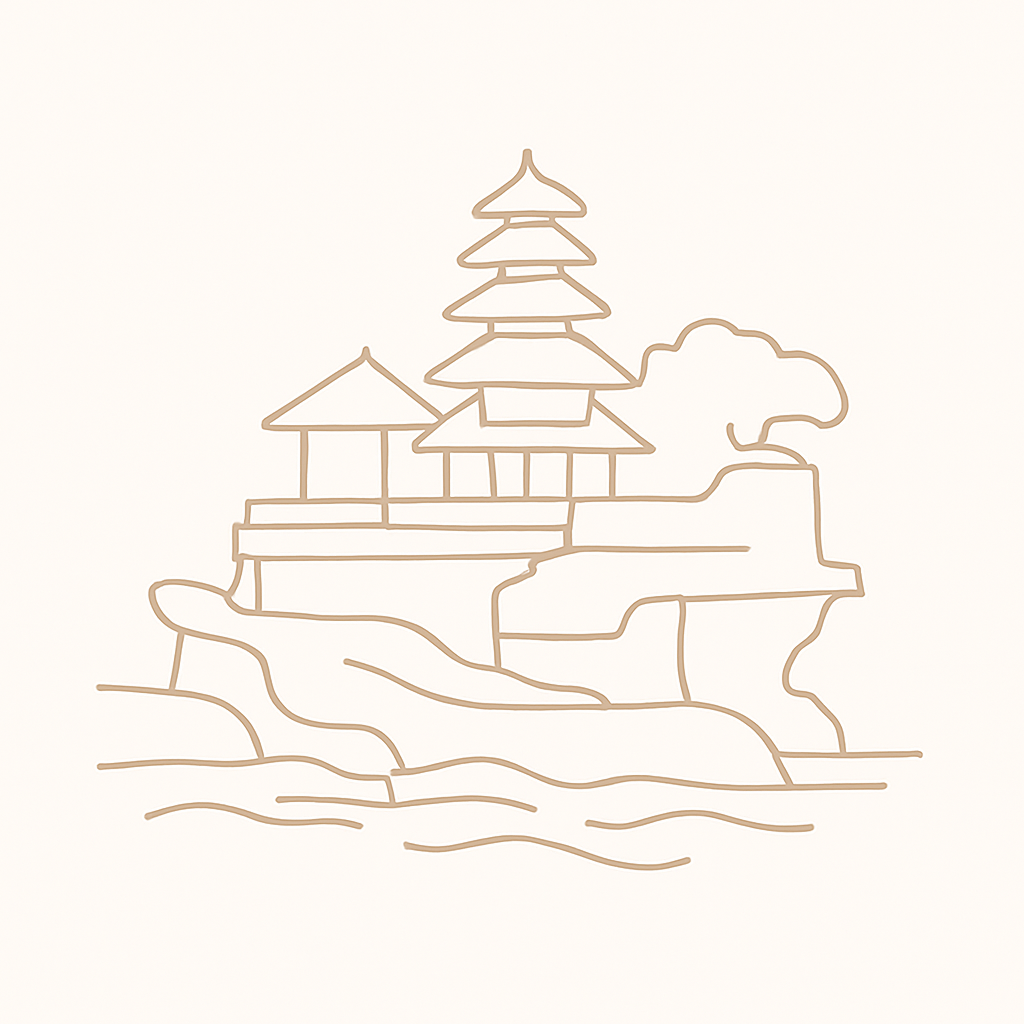 Découverte du temple de Tanah Lot