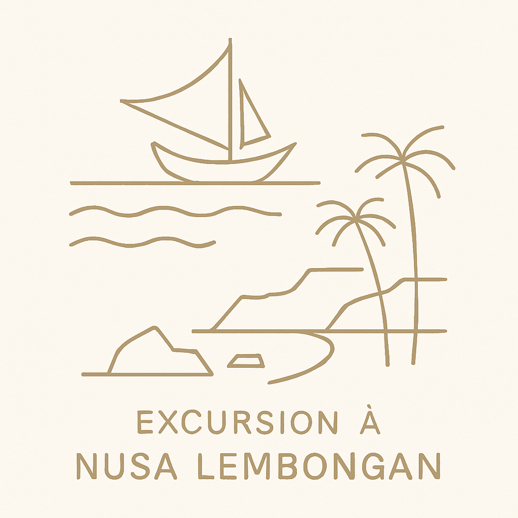 Excursion à l'île de Nusa Lembongan