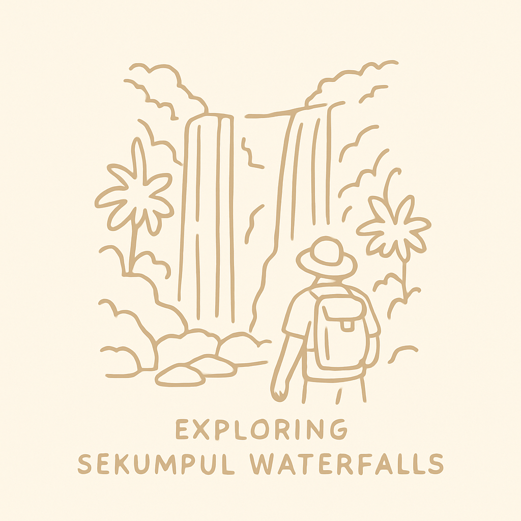 Exploration des cascades de Sekumpul