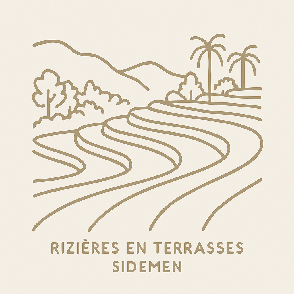 Exploration des rizières en terrasses de Sidemen