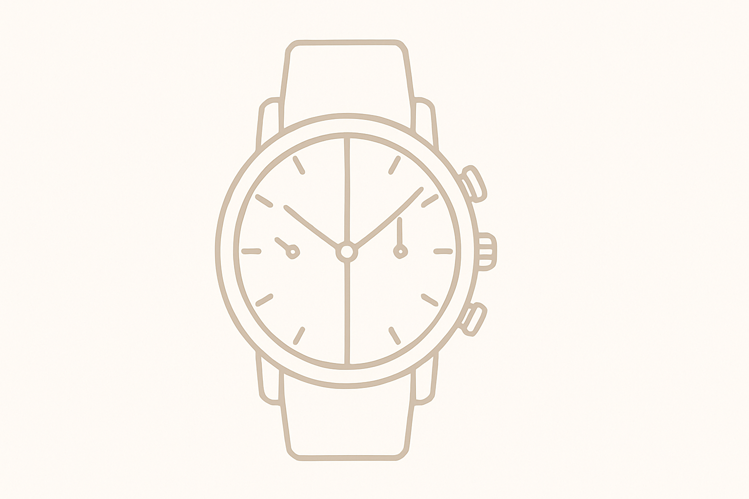 Montre à double fuseau horaire