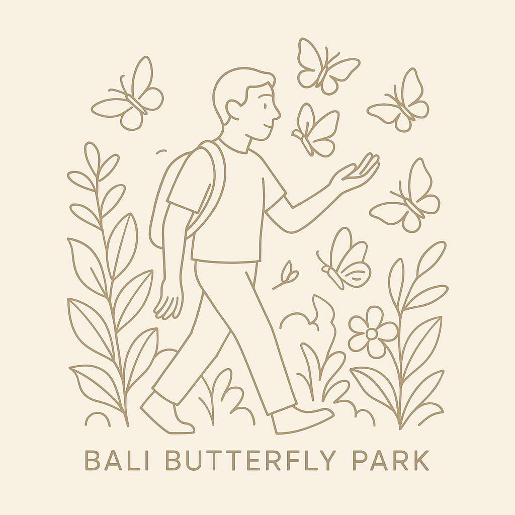 Visite du Bali Butterfly Park