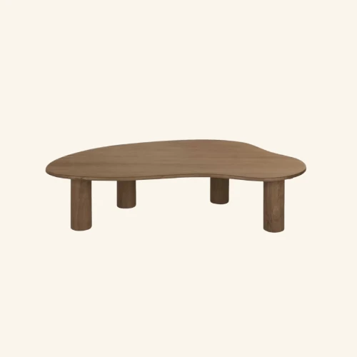 Maisons du Monde Sacramento – Table ovoïde acacia