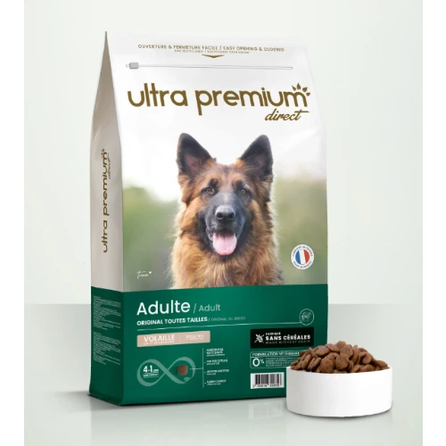 Ultra Premium Direct Sans Céréales Chien Adulte Poulet & Dinde