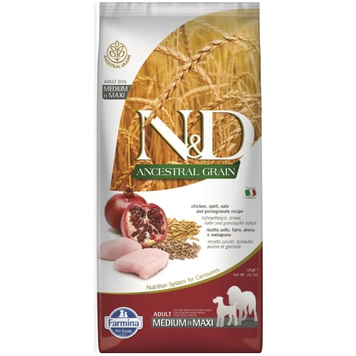 Farmina N&D Ancestral Grain Chicken & Pomegranate