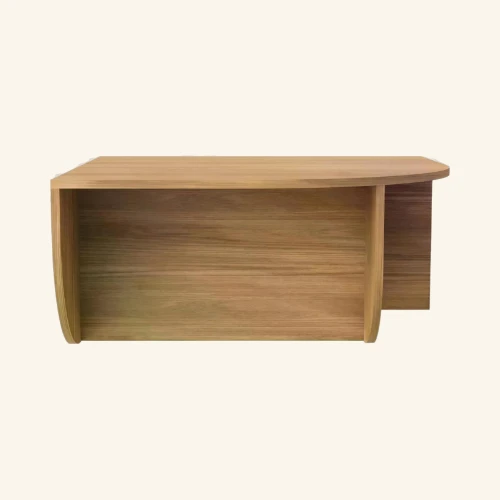 Habitat Sledge – Table basse chêne naturel