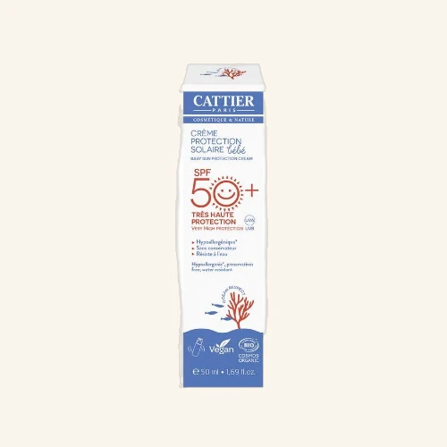 Cattier Lait Solaire Haute Protection SPF50+