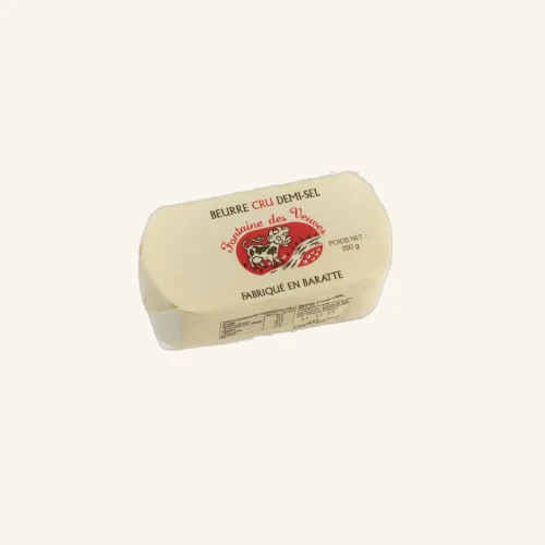 Pamplie Beurre cru demi-sel