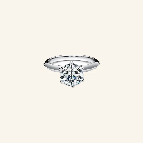 Bague Solitaire Tiffany Setting