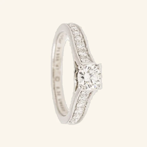 Bague Solitaire Cartier 1895
