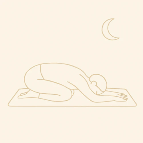 Yoga doux avant le coucher