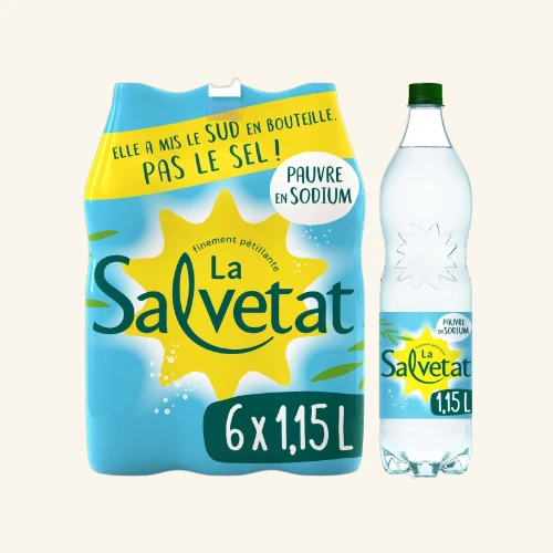 La Salvetat Eau Minérale Naturelle Pétillante