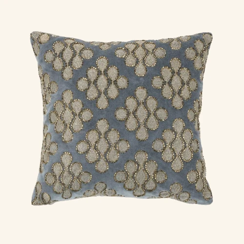 Maisons du Monde Coussin Bouclé Écru "Kos" 50x30 cm (2024)