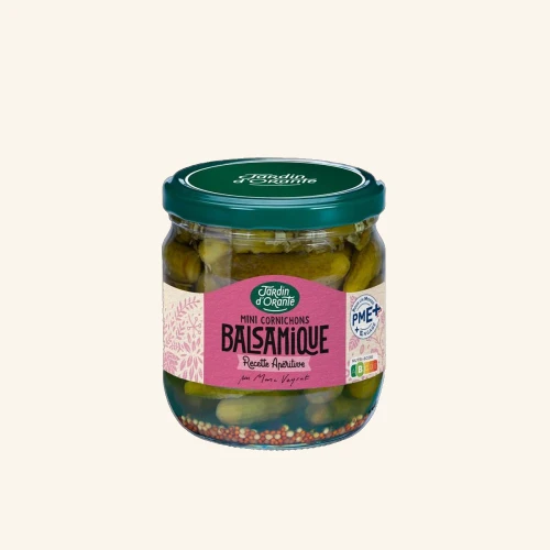 Le Jardin d’Orante Cornichons Bio Sans Sucre Ajouté