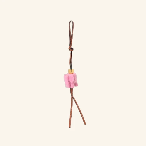 Loewe Anagram Calfskin Dice Bag Charm 