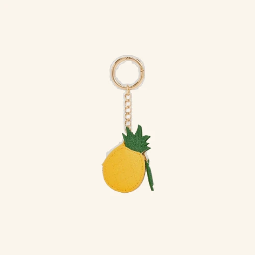 Charles & Keith Pineapple Charm - Yellow