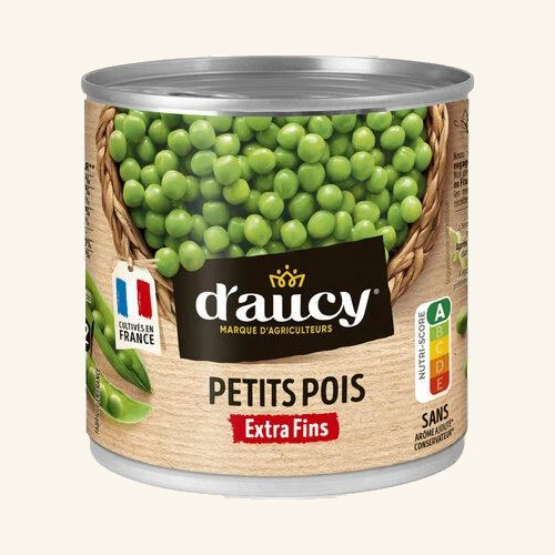 D’aucy Petits Pois Extra-Fins Bio