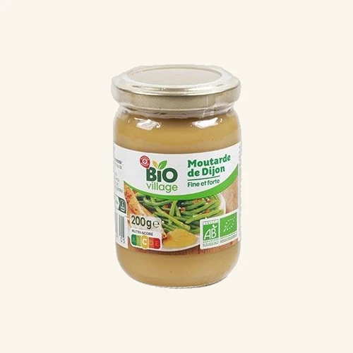Carrefour Bio Moutarde de Dijon Fine