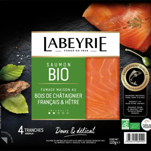 Labeyrie Saumon Fumé Norvège Bio