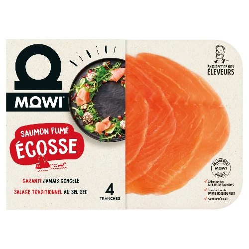 Mowi Saumon Fumé Norvège