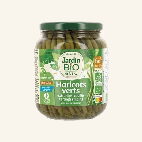 Jardin Bio Étic Haricots Verts Extra-Fins Bio