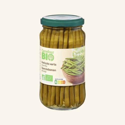 Carrefour Bio Haricots Verts Extra-Fins
