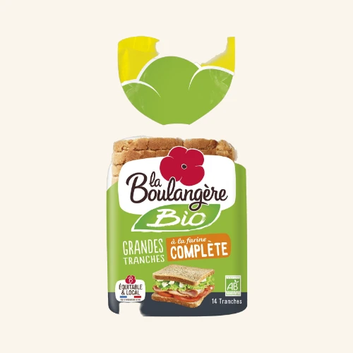La Boulangère Bio Pain de Mie Complet