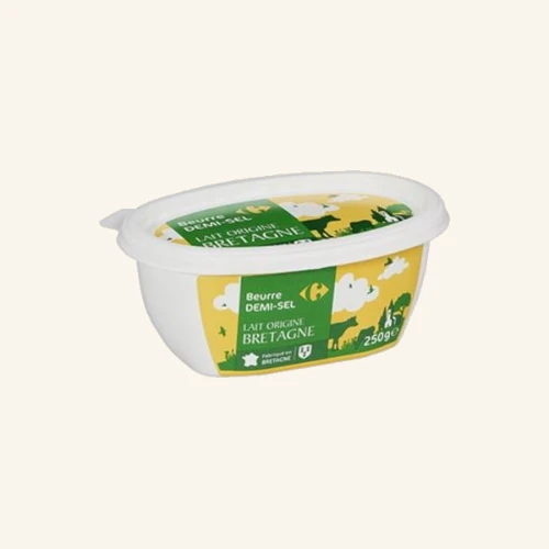 Carrefour Bio Beurre demi-sel