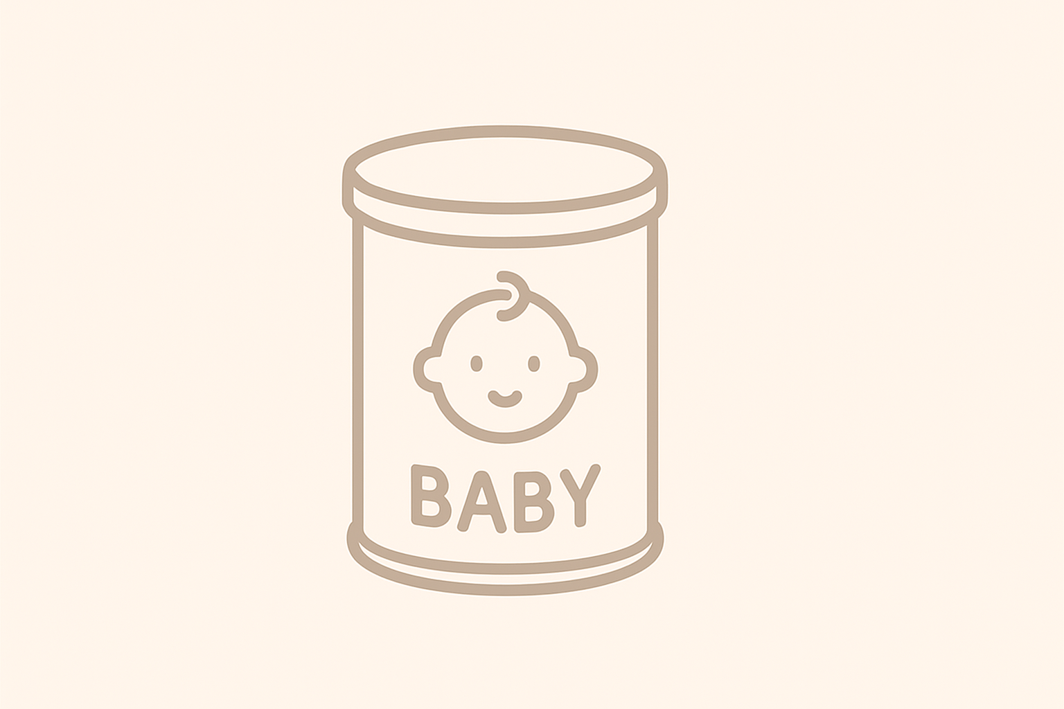 Lait en poudre pour bébé