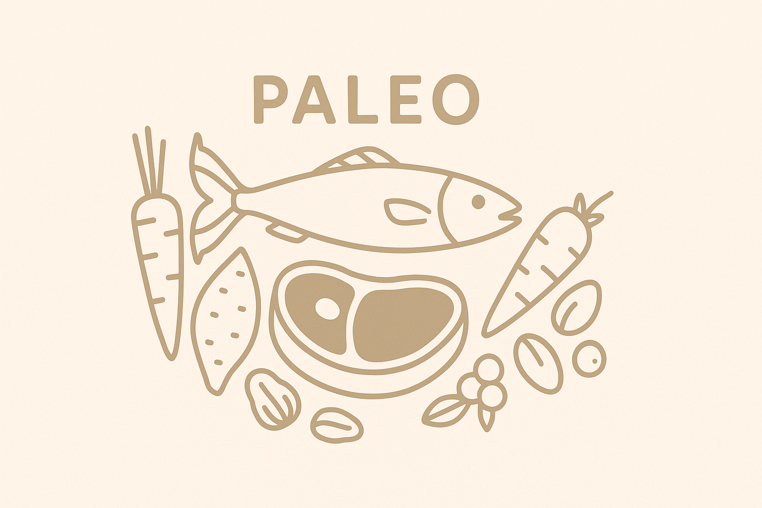 Régime Paléo modernisé (alimentation type chasseurs-cueilleurs, sans ultra-transformés)