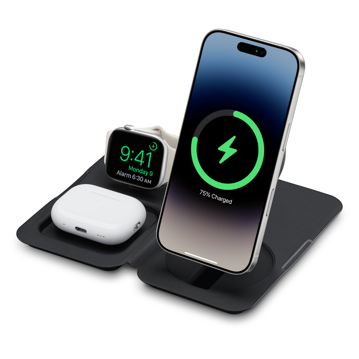 Mophie Chargeur sans fil 3-en-1
